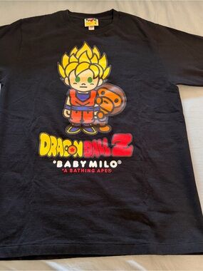 A Bathing Ape Baby Milo x Dragon Ball Z Graphic Tee - Black